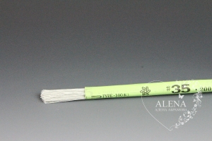 Проволока № 35 белая длина 36см (диаметр=0,21 мм)